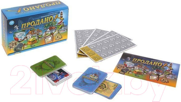 Изображение товара Настольная игра Нескучные игры Продано! / 7753