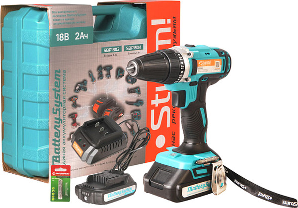 Изображение товара Аккумуляторная дрель-шуруповерт Sturm! CD3618