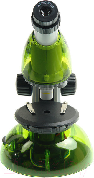 Изображение товара Микроскоп оптический Микромед Атом 40x-640x / 27385 (лайм)