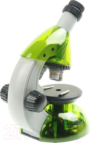 Изображение товара Микроскоп оптический Микромед Атом 40x-640x / 27385 (лайм)