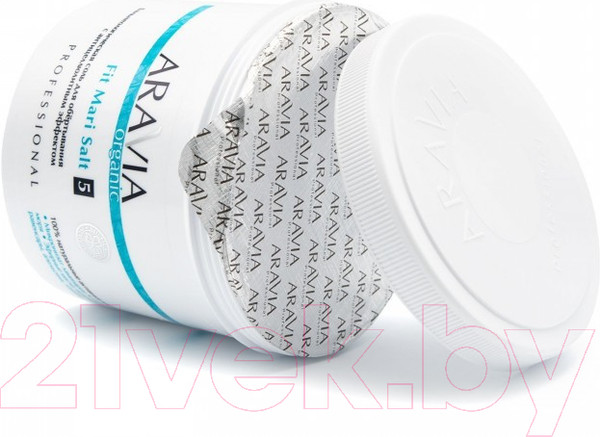 Изображение товара Средство для обертывания Aravia Organic Fit Mari Salt соль с антицеллюлитным эффектом (730г)