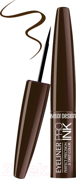 Изображение товара Подводка для глаз жидкая Belor Design Pro Ink 002