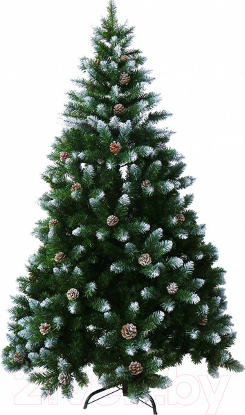 Изображение товара Ель искусственная Merry Bear Моника с шишками и снегом / SYSA-0220321 (2.1м)