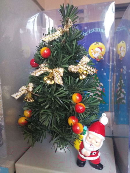 Изображение товара Елка декоративная Merry Bear Настольная музыкальная / L55-MF2706B/F