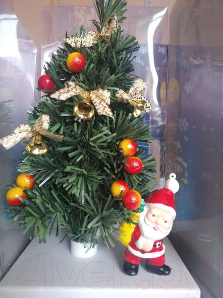 Изображение товара Елка декоративная Merry Bear Настольная музыкальная / L55-MF2706B/F