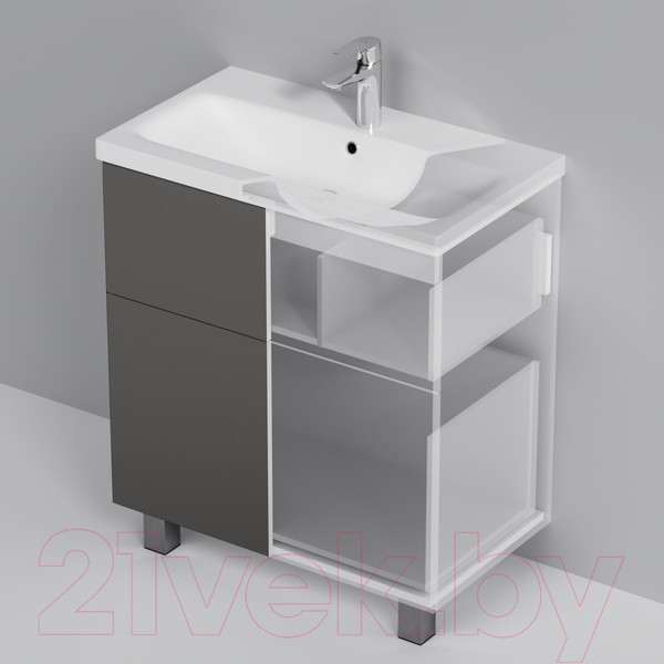 Изображение товара Тумба под умывальник AM.PM Gem M90FSX07522GM32