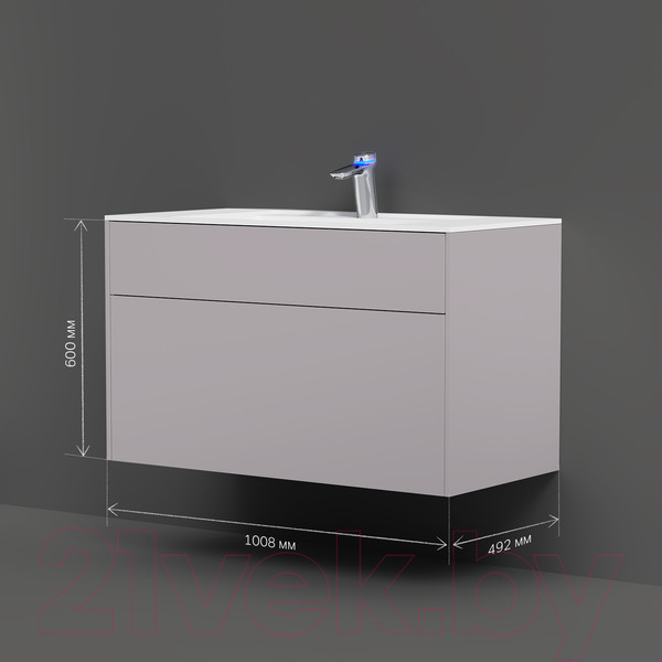 Изображение товара Тумба под умывальник AM.PM Inspire V2.0 M50AFHX1003EGM