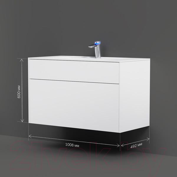 Изображение товара Тумба под умывальник AM.PM Inspire V2.0 M50AFHX1003WM