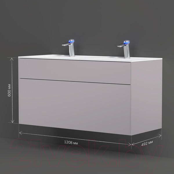 Изображение товара Тумба под умывальник AM.PM Inspire V2.0 M50AFHX1203EGM