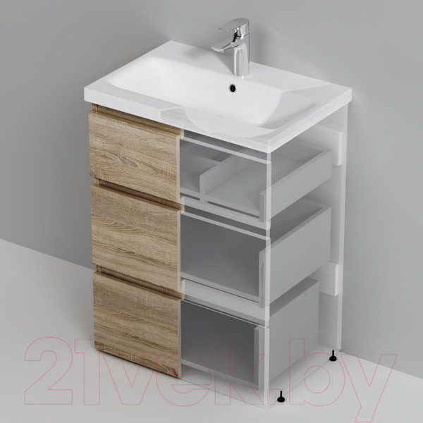 Изображение товара Тумба под умывальник AM.PM Gem S M91FSX0602OF