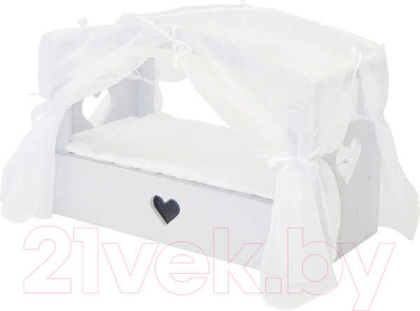 Изображение товара Аксессуар для пупса Paremo Кроватка с бельевым ящиком. Дрим Мини / PFD120-83M