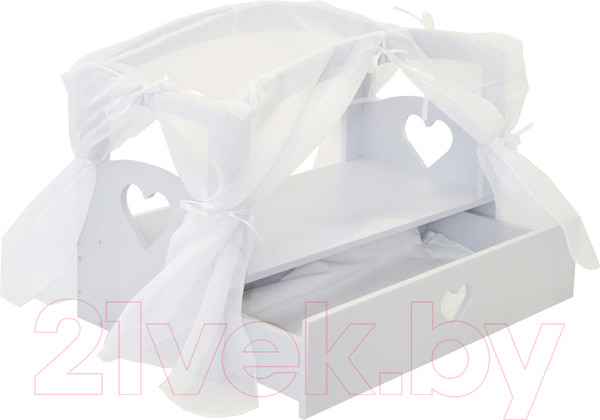 Изображение товара Аксессуар для пупса Paremo Кроватка с бельевым ящиком. Дрим Мини / PFD120-83M