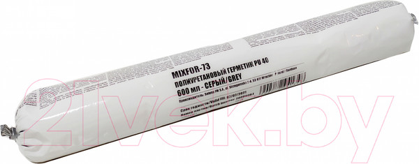 Изображение товара Герметик полиуретановый Mixfor MT-73 PU 40 (600мл, серый)