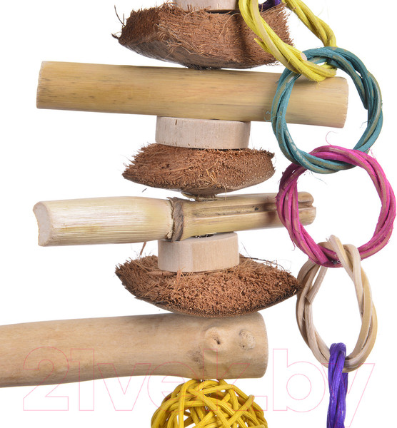 Изображение товара Качели для клетки Happy Bird Кокосовый рай / H71057