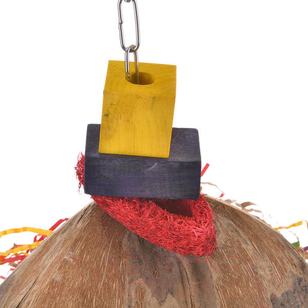 Изображение товара Игрушка для птиц Happy Bird Кокосовая забава 1 / H75074