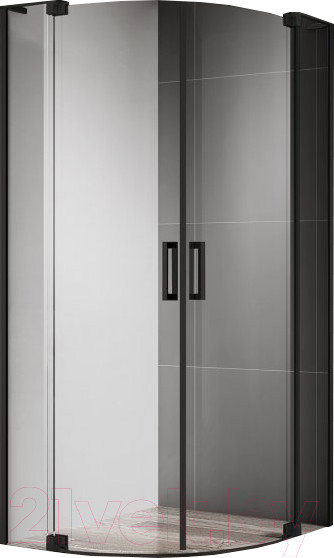 Изображение товара Душевой уголок Cezares SLIDER-R-2-90/100-C-NERO