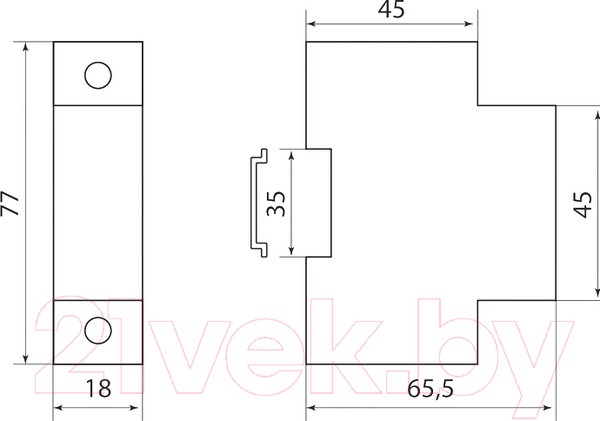 Изображение товара Реле напряжения TDM SQ1504-0021
