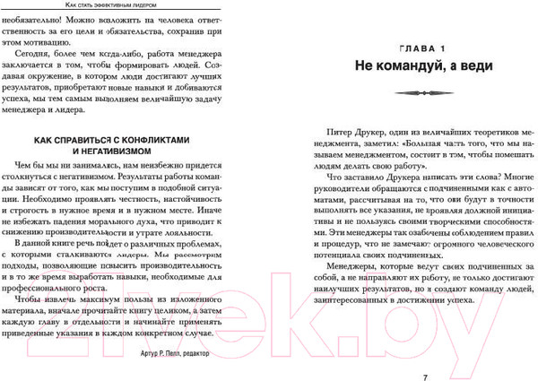 Изображение товара Книга Попурри Как стать эффективным лидером (Карнеги Д.)