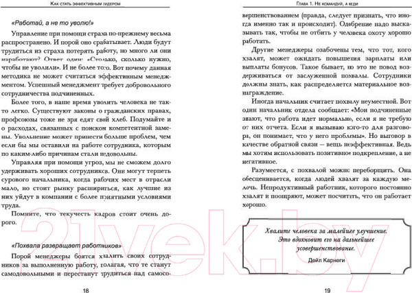 Изображение товара Книга Попурри Как стать эффективным лидером (Карнеги Д.)