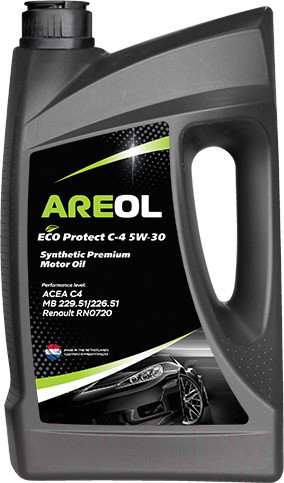 Изображение товара Моторное масло Areol Eco Protect C4 5W30 / 5W30AR125 (5л)