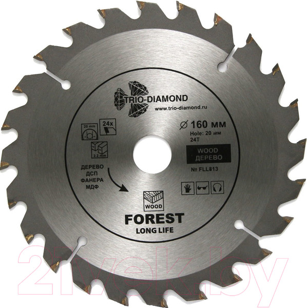 Изображение товара Пильный диск Trio Diamond FLL813