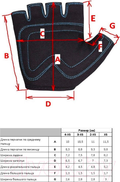 Изображение товара Велоперчатки Indigo Sport City / IN179 (4XS, серый)