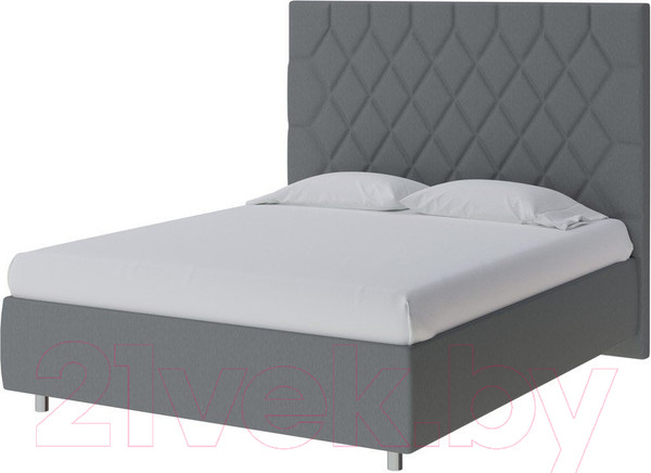 Изображение товара Каркас кровати Proson Rhomby Savana Grey 160x200 (серый)