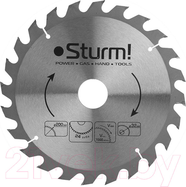 Изображение товара Пильный диск Sturm! 9020-200-32-24T