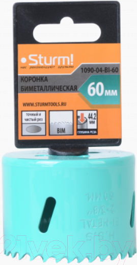 Изображение товара Коронка Sturm! 1090-04-BI-60