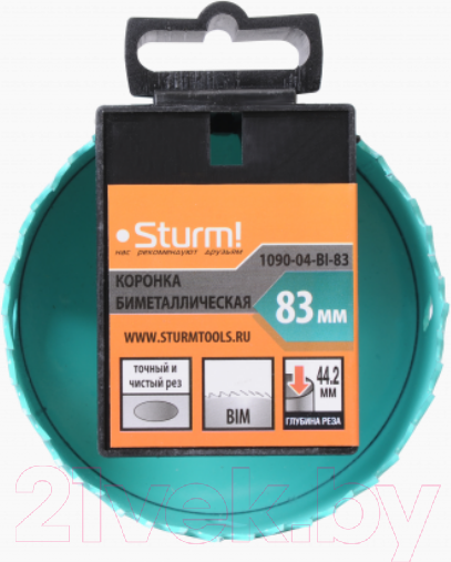 Изображение товара Коронка Sturm! 1090-04-BI-83