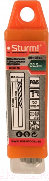 Изображение товара Набор сверл Sturm! 1055-04-2S5-SS10