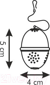 Изображение товара Ситечко для чая Tescoma Рresto 420670