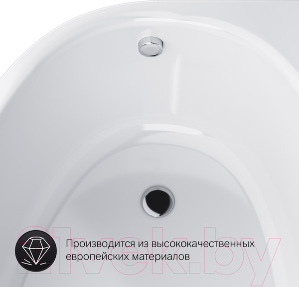 Изображение товара Ванна акриловая AM.PM Like R W80A-170R110W-A