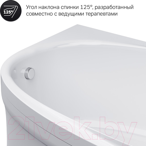 Изображение товара Ванна акриловая AM.PM Like R W80A-170R110W-A