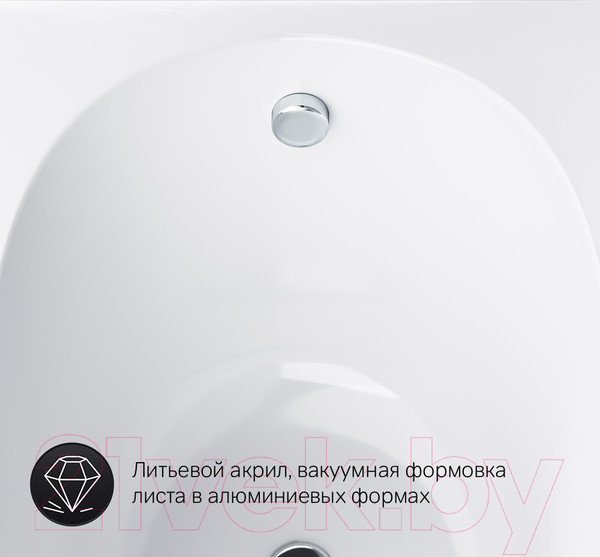 Изображение товара Ванна акриловая AM.PM Spirit W72A-180-080W-A2