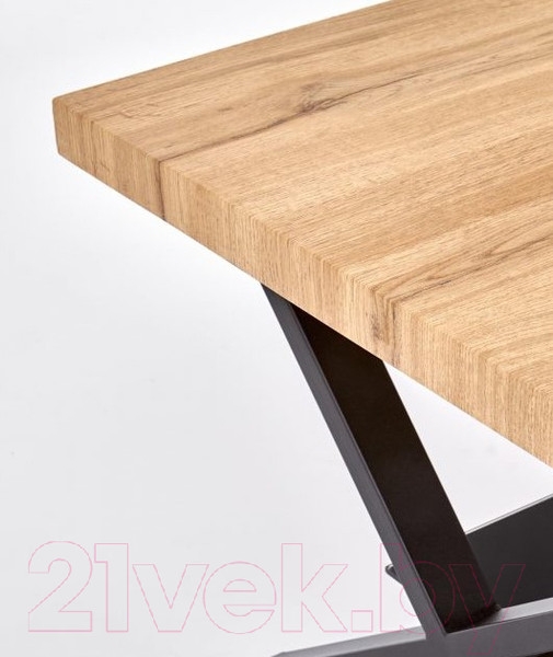 Изображение товара Журнальный столик Halmar Xena Prostokat (натуральный дуб/черный)