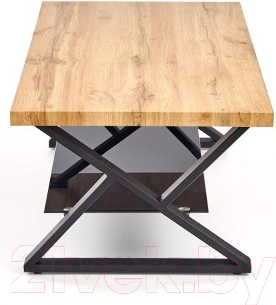 Изображение товара Журнальный столик Halmar Xena Prostokat (натуральный дуб/черный)