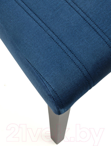 Изображение товара Стул Halmar Diego 2 (черный/Monolith 77 темно-синий)