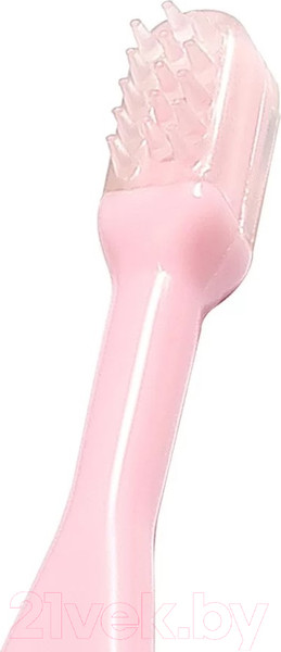 Изображение товара Набор зубных щеток для новорожденных BabyOno 550 (3шт, розовый)