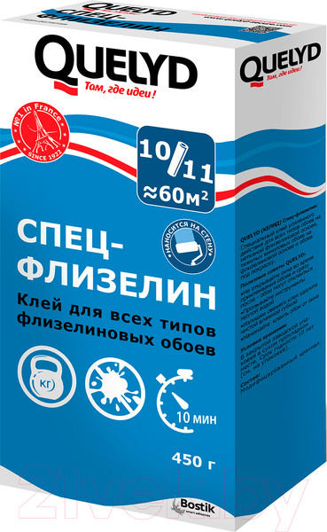 Клей для обоев Quelyd Спец-Флизелин (450г)