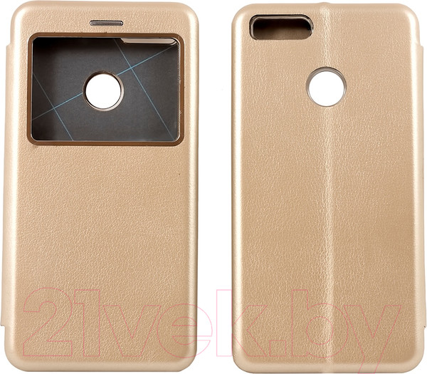 Изображение товара Чехол-книжка Case Round Edge для Mi A1 Mi5X (золото)