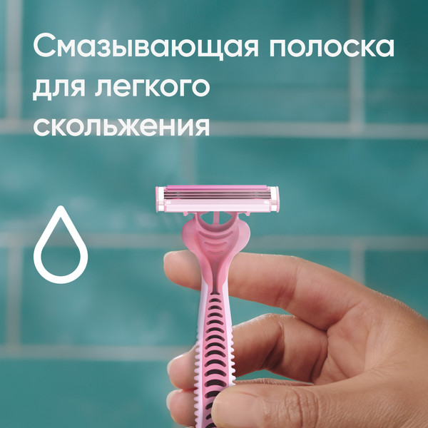 Изображение товара Набор бритвенных станков Gillette Simply Venus 3 Basic (2шт)