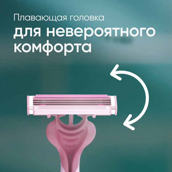 Изображение товара Набор бритвенных станков Gillette Simply Venus 3 Basic (2шт)