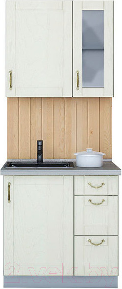 Изображение товара Кухонный гарнитур Интерлиния Мила Крафт 0.8 (дуб снежный)