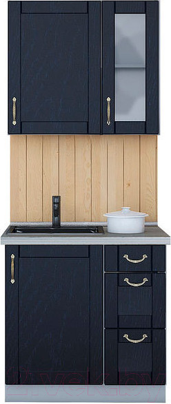 Изображение товара Кухонный гарнитур Интерлиния Мила Крафт 0.8 (дуб королевский)