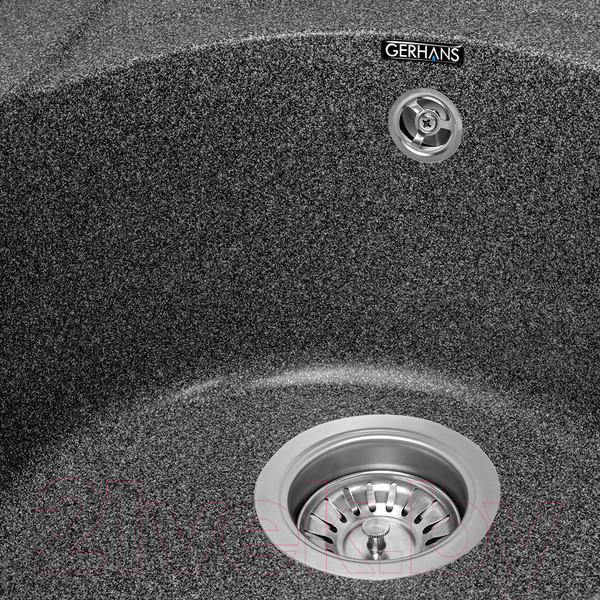 Изображение товара Мойка кухонная Gerhans A01 (графит)