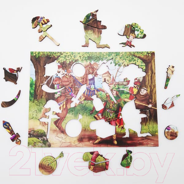 Изображение товара Пазл Нескучные игры Робин Гуд / 8261