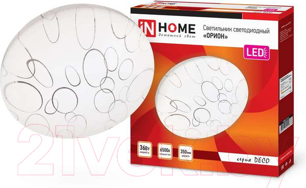 Изображение товара Потолочный светильник INhome Deco Орион / 4690612025087