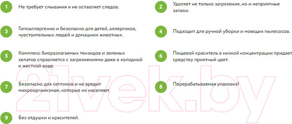 Изображение товара Чистящее средство для пола Synergetic Биоразлагаемое. Нежная чистота (750мл)