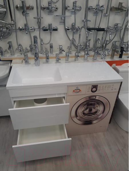 Изображение товара Тумба с умывальником Emmy Джерси 120 + Марсал 120 L